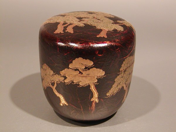 楽天市場】茶道具 大棗遠山蒔絵 内梨地、 輪島塗 伝統工芸士北浜宗真