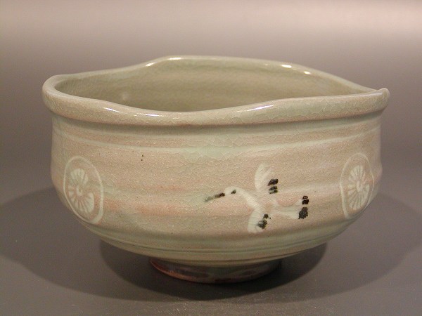楽天市場】茶道具 抹茶碗 数茶碗 青磁雲鶴 5客 中村与平作