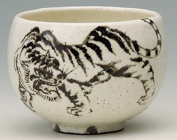 楽天市場】茶道具 抹茶碗 濃茶用 粉引茶碗 三好写 安田道雄 監修