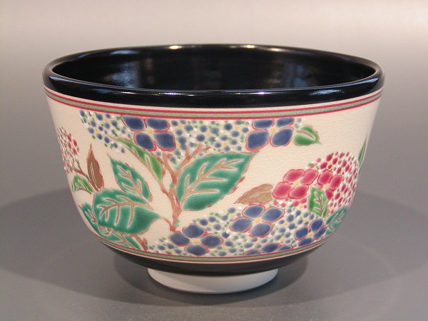 抹茶碗　水無月窯　藤谷芳哉造　茶道具 楽天市場】【六月の特売品】水無月窯 藤谷芳哉作 団扇に流水