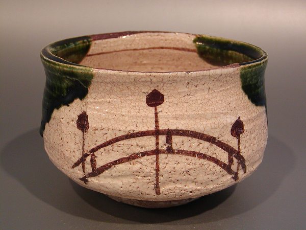 楽天市場】山口錠鉄作 織部茶碗 共箱 : 茶道具おもしろ逸品堂