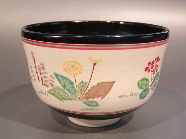 楽天市場】茶道具 抹茶茶碗黒楽茶碗園部玄哉作 : 佐藤大観堂