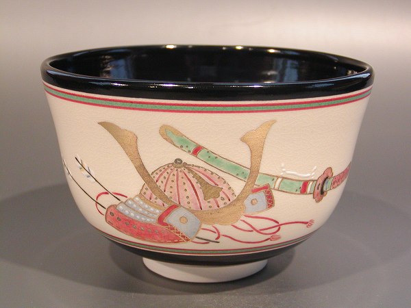 楽天市場】茶道具 抹茶茶碗 乾山 兜 かぶと 5月 端午の節句 抹茶 表