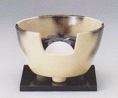 茶道具 遠赤外線 炭型 電熱器、明かり・炭手前 両用、瀬戸もの 紅鉢風炉 雲華、YU-406-3P 強さうつり変わり取り替えっこ付、明かり炭,一枚板,前瓦付、ヤマキ電器■新品