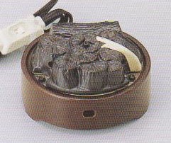 茶道具　遠赤外線　炭型　電熱器、 風炉用　五徳なし　電気炭、 YU-031/032-3P、 強弱切替スイッチ付、 ヤマキ電器■新品