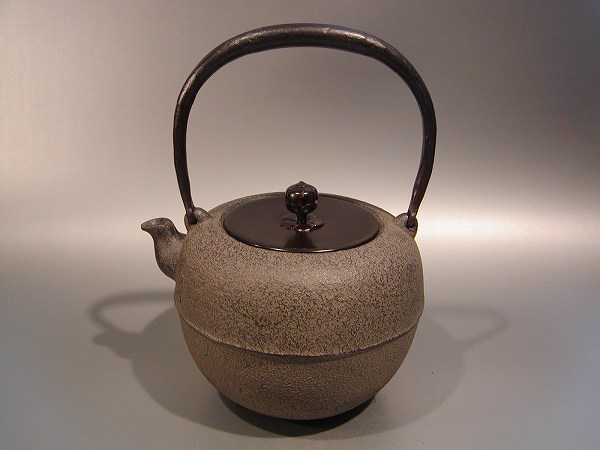 楽天市場】鉄瓶 鉄鉢8号 菊地 政光 菊池 政光作 茶道具