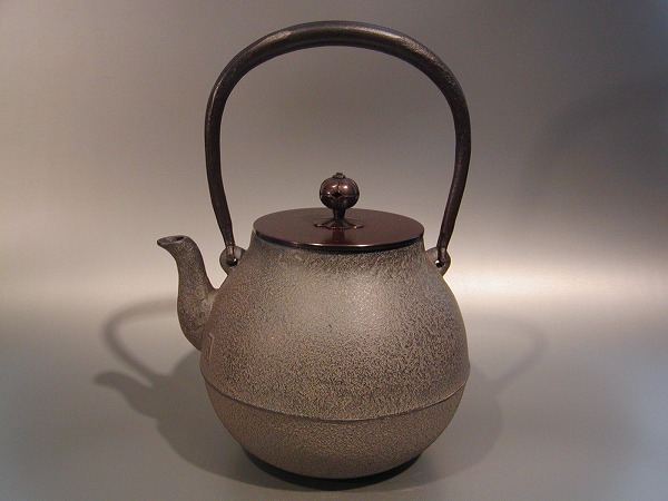 楽天市場】鉄瓶 鶴首8号 菊地 浄慶作 茶道具 : がらんどう