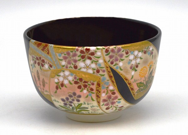 年末のプロモーション大特価! 楽天市場】茶道具・茶器 抹茶茶碗、掛分 中村 秋峰窯 水仙、京焼 茶碗