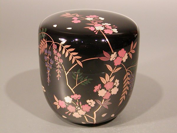 茶道具　中村宗悦作　草花蒔絵　黒柿角香合　共箱　V　8432 2025年最新】中村宗悦 香合の人気アイテム - メルカリ