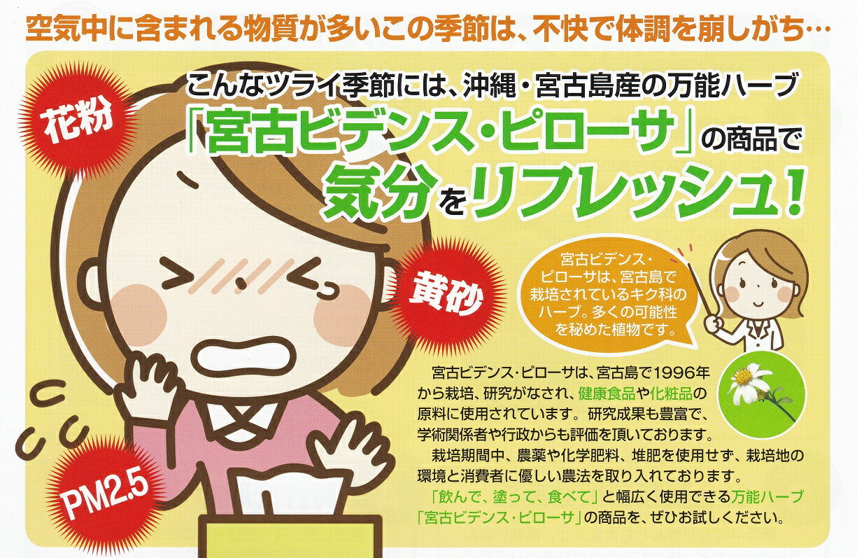 超大特価 ハービデンスハーブティー ビデンスピローサ茶 30袋 ４箱セット うるばな宮古 ビデンス茶 ビデンスティー 健康茶 ハーブティー ノンカフェイン ダイエット スギ 花粉 ヒノキ ブタクサ ヨモギ ハウスダスト 日光 金属 大慶堂 さんあい薬局 店 激安の