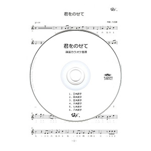 楽天市場 篠笛楽譜 君をのせて 井上 あずみ 天空の城 ラピュタ カラオケ ｃｄ 楽譜 和楽器総合販売 Onikko 楽天市場店