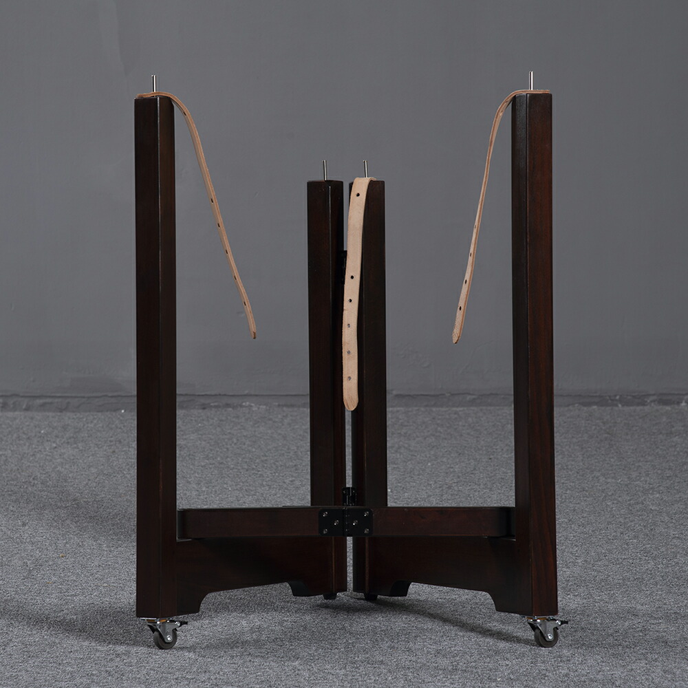 高い品質 桶胴太鼓台 太鼓スタンド 桶胴太鼓用折りたたみ式吊り台 1尺5寸 1尺6寸用 初回限定 Hazle Com