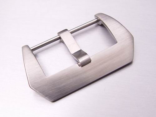 24mm TAIKONAUT 尾錠 バックル-002X ブラッシュドシルバー