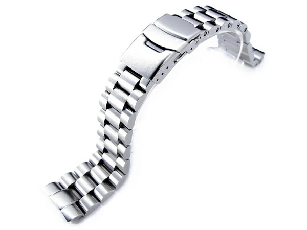 楽天市場】22mm メタル時計バンド ステンレススチール RAZOR