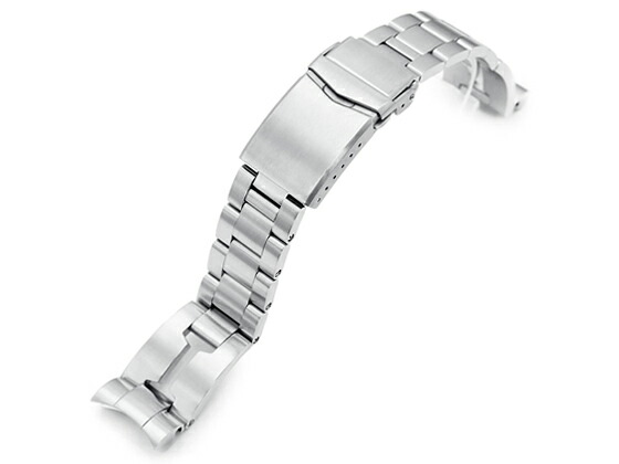楽天市場】20mm メタル時計バンド ステンレススチール オイスター