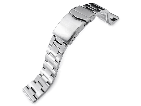 100 の保証 19mm メタル時計バンド ステンレススチール オイスター ブレスレット ブラッシュドシルバー Vクラスプ ストレートエンド 国内最安値 Www Faan Gov Ng