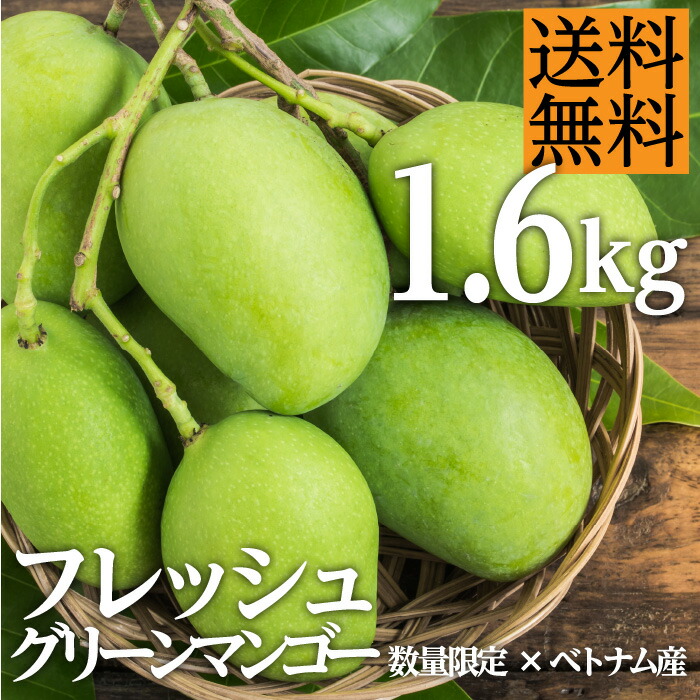 楽天市場 ベトナム産 カッチュー種 グリーンマンゴー 1kg 2 5玉 Xoai Xanh Cat Chu Vietnam 1kg 2 5qua ベトナム フルーツ 果物 トロピカルフルーツ マンゴー マンゴウ ベトナム食材 ベトナム食品 ベトナム料理 Trai Cay Mango Viet Store 楽天市場店