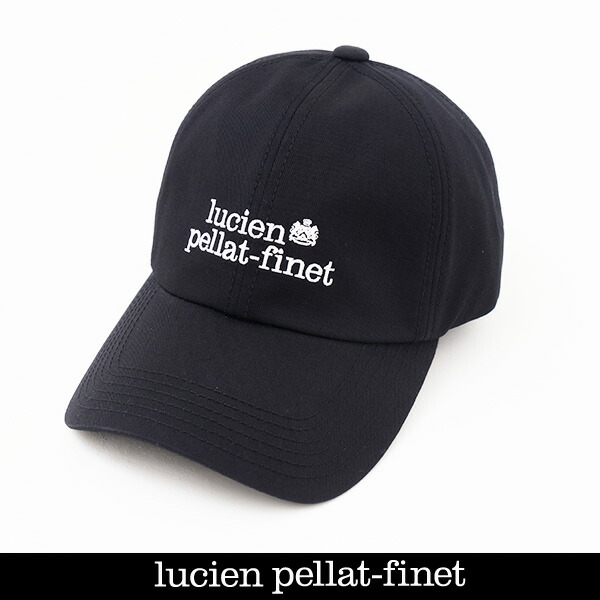 アウトレット送料無料 Lucien Pellat Finet ルシアンペラフィネ キャップブランドロゴキャップブラック213 Cap163 正規品 Bivoda Co Rs