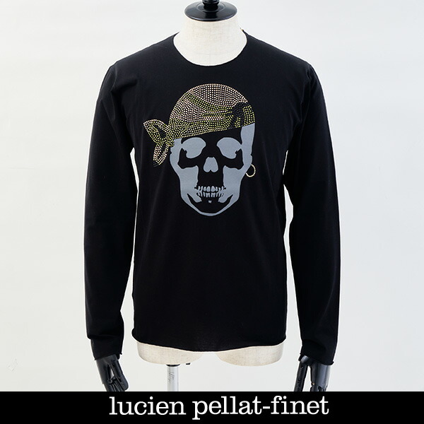 特価ブランド 406 Pellat Finet ルシアンペラフィネ ロングtシャツブラック233 Lucien Tシャツ カットソー Oitalianorestaurante Com Br