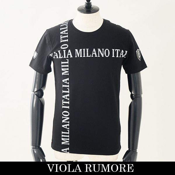 Viola Rumore ヴィオラルモア 半袖tシャツブラックp Sittingseat Com