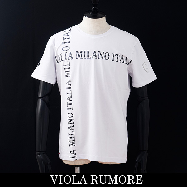 Viola Rumore ヴィオラルモア 半袖tシャツホワイトp Andapt Com