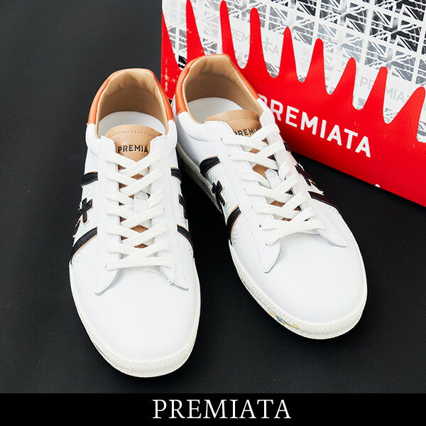 Premiata White プレミアータ スニーカーホワイトandy 5423 Kuechen Ly