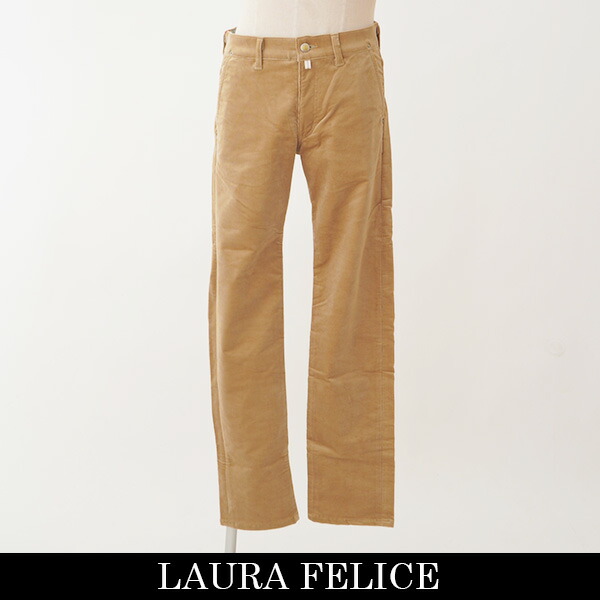LauraFelice(ラウラフェリーチェ) ストレッチコットンパンツ ベージュ 141 2002 32