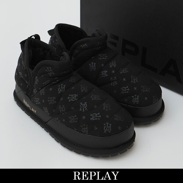 REPLAY(リプレー)レディーススニーカーブラックGWF4I 000 C0001T