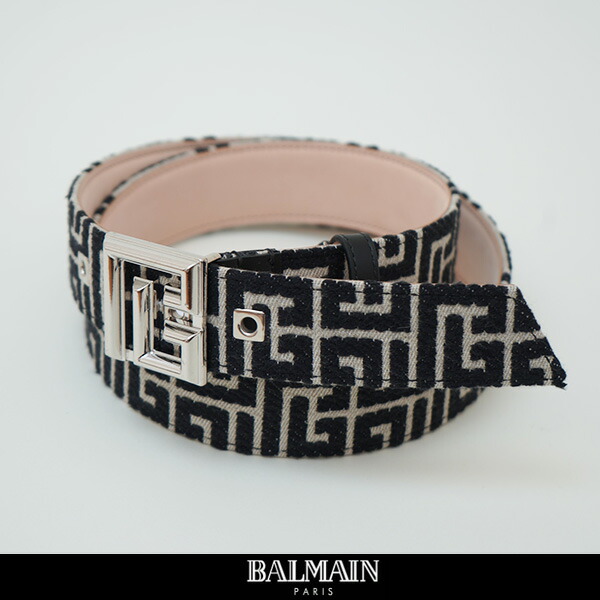 楽天市場】バルマン BALMAIN メンズ 小物 ベルト レザーベルト