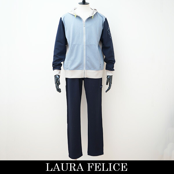 LauraFelice(ラウラ・フェリーチェ)セットアップサキソフォン×米国海軍×薄墨色142 6003/142 6503
