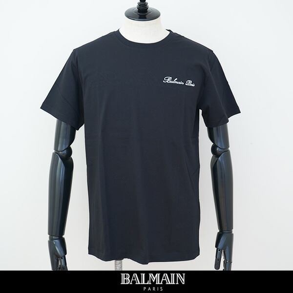 balmain(バルマン)半袖Tシャツ ブラック 41.CH1EG010BC22 楽天市場】balmain(バルマン)半袖TシャツBalmainエンボス T