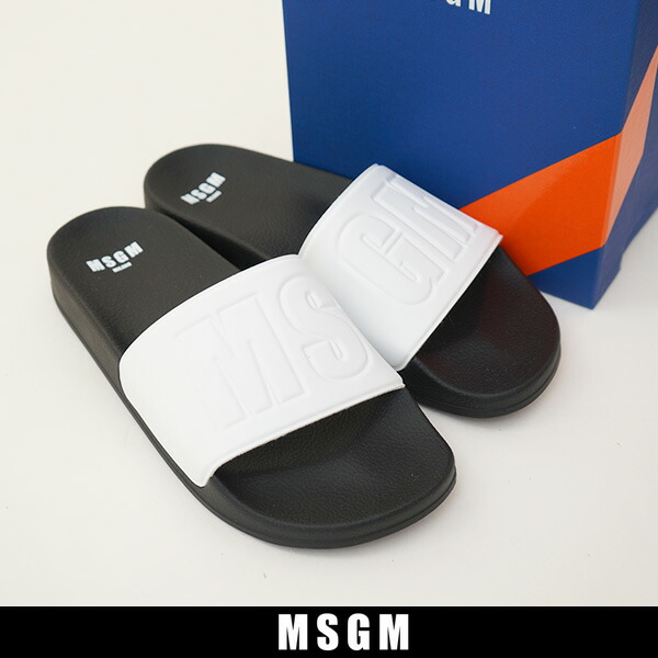 MSGM(エムエスジーエム) サンダル ホワイト 3440MS209 楽天市場】【ボーナスサマーセール開催中】エムエスジーエム