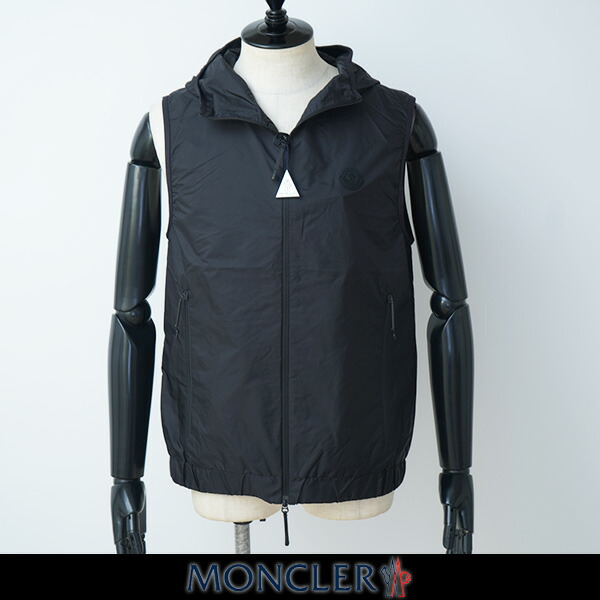 MONCLER モンクレールナイロンベスト 黒いことVALLESE