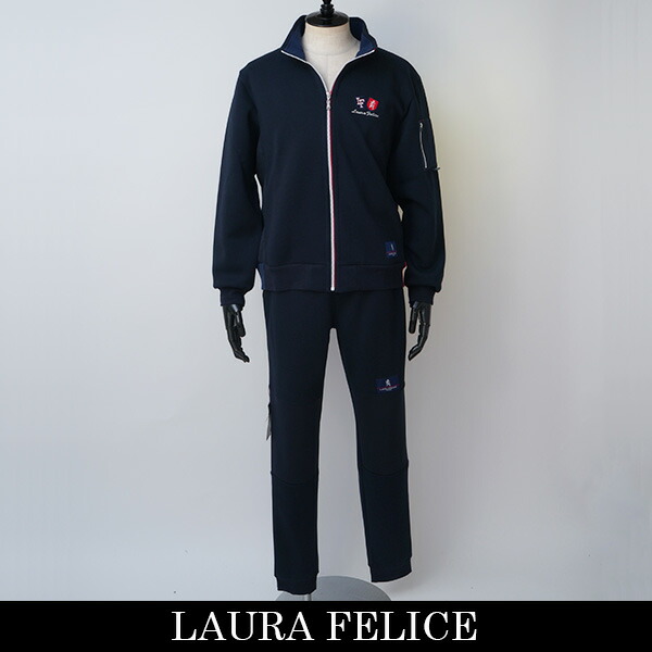 LauraFelice(ラウラ・フェリーチェ)セットアップネイビー143 6001/143 6501
