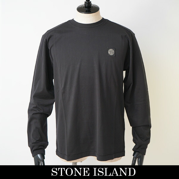 STONE ISLAND(ストーンアイランド)ロングTシャツブラックK2S152100028-S0013 V0029