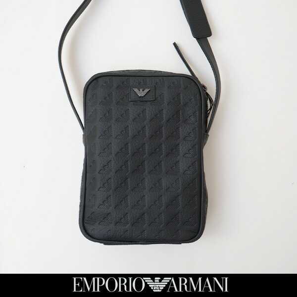 【未使用級✨】EMPORIO ARMANI ショルダーバッグ レザー 黒 楽天市場】【バッグ】EMPORIO ARMANI エンポリオ アルマーニ