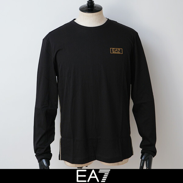 EMPORIO ARMANI（エンポリオ アルマーニ）長袖 TシャツロングTシャツブラック7M000008 AF10170｜インポートshop ＴＡＩＳＥＩＤＯ