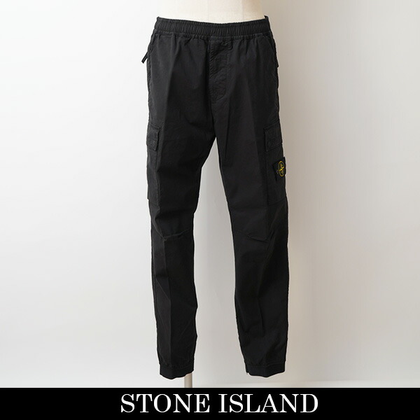 ストーンアイランド　ガーメントダイ　テーパード　カーゴパンツ　8115313L1 Stone Island ストーンアイランド ロゴパッチ ガーメントダイ