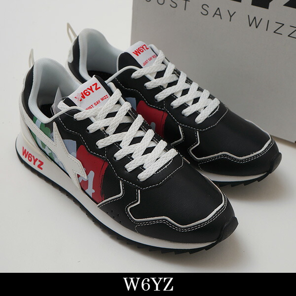 W6YZ(ウィズ) スニーカー ブラック JM250 1A04G