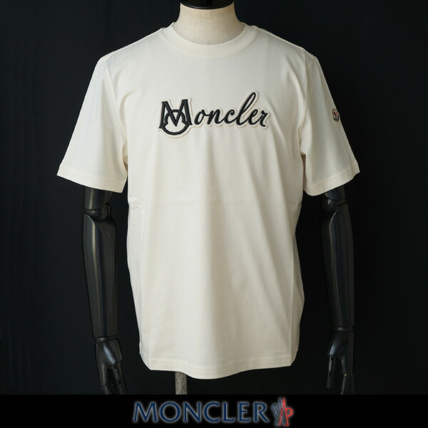 楽天市場】MONCLER(モンクレール)半袖TシャツホワイトK1 091