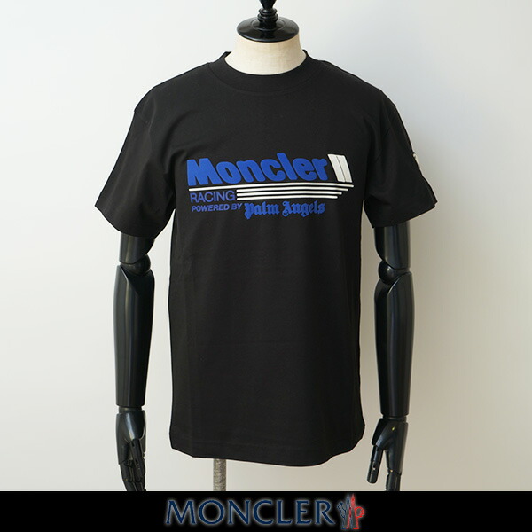 Moncler x Palm Angels (モンクレール×パームエンジェルス)コラボ半袖TシャツブラックJ2 09L 8C00003 89AKK|インポートshop TAISEIDO