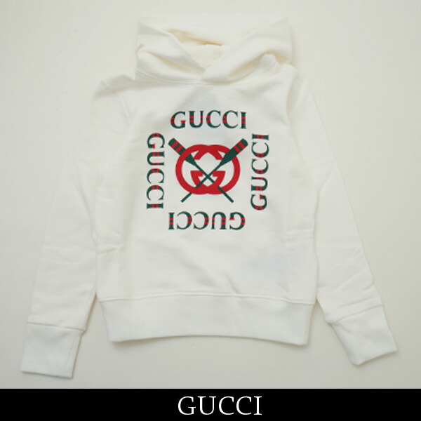 GUCCI キッズ ロゴ スウェット パーカー GUCCI キッズ ロゴ スウェット パーカー GUCCI キッズ ロゴ