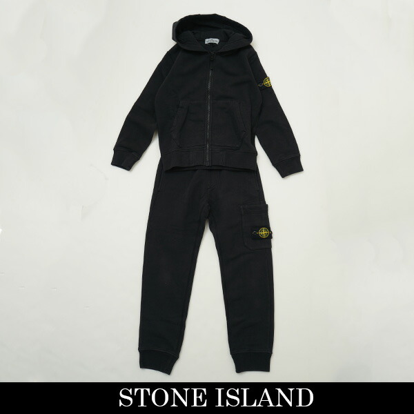 STONE ISLAND(ストーンアイランド)キッズセットアップブラック811660720 20V0020 A08/811661520 20V0020 A08