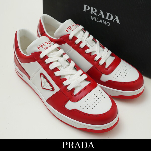 楽天市場】プラダ/PRADA シューズ メンズ FLY BLOCK スニーカー BIANCO