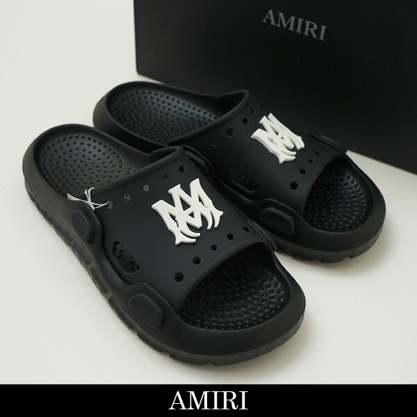 魅力的な唯一無二のグラフィック★【AMIRI】SUNDAY サンダル Amiri アミリ Sunday スライドサンダル 2色 靴・ブーツ・サンダル
