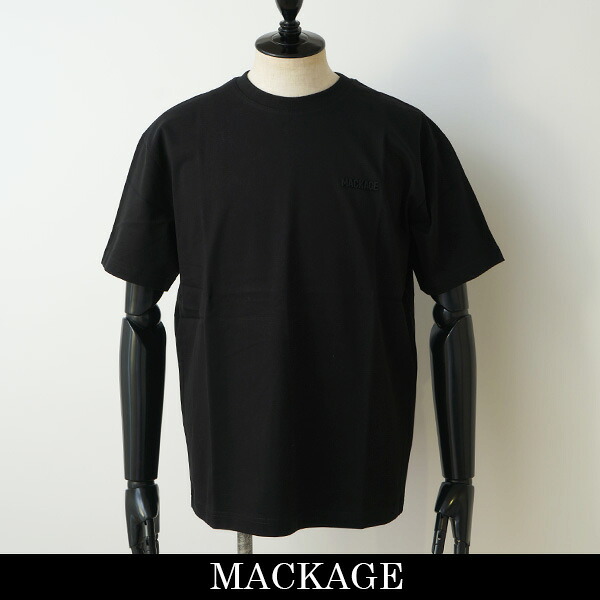 TEE velvet logo【Mackage】オーガニックコットン ロゴ入 半袖T TEE(UNISEX)｜MACKAGE (マッカージュ) 日本公式サイト