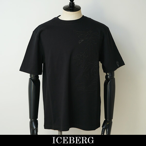 ICEBERG(アイスバーグ) 半袖Tシャツ ブラック BG0819-20 90