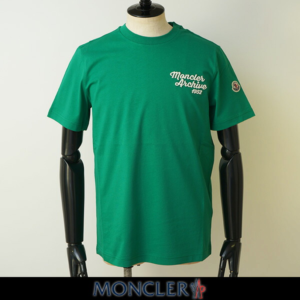 MONCLER(モンクレール)半袖TシャツグリーンK1 091 8C00063 89AJS|インポートshop TAISEIDO