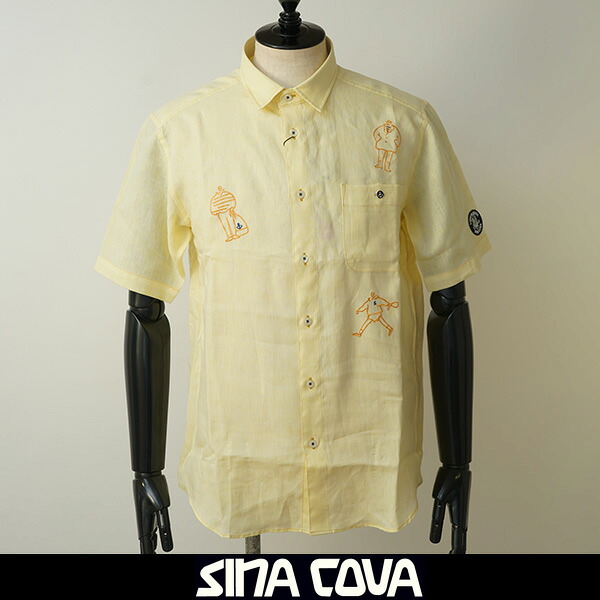 SINA COVA(シナコバ) 半袖シャツ イエロー系 25124550 550