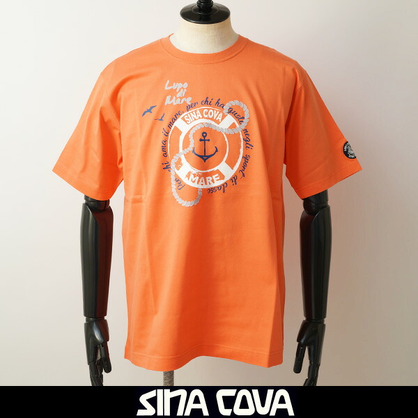 SINA COVA(シナコバ)半袖Tシャツオレンジ25110640 570｜インポートshop ＴＡＩＳＥＩＤＯ 12,019円